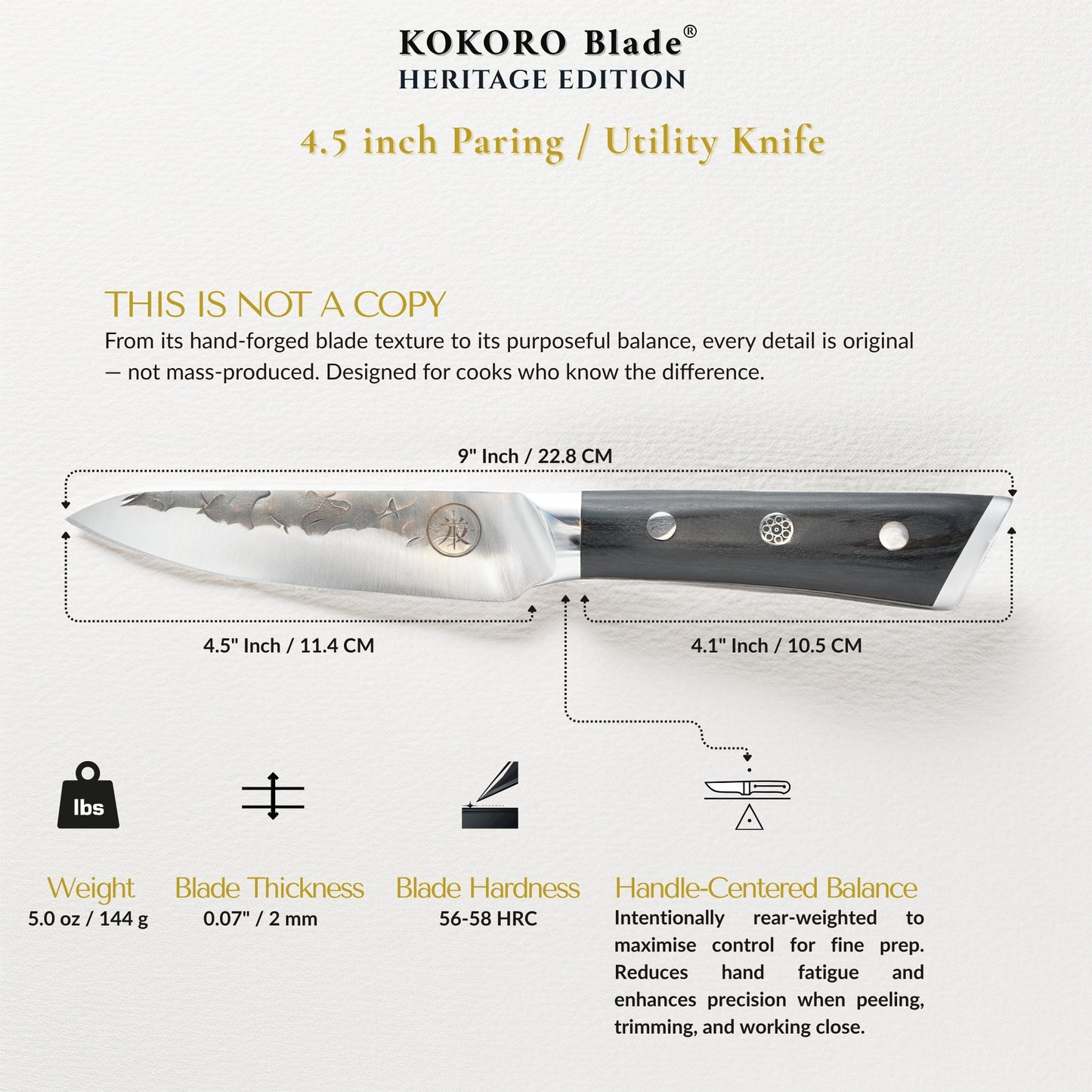 Heritage Edition 4.5" Paring Knife