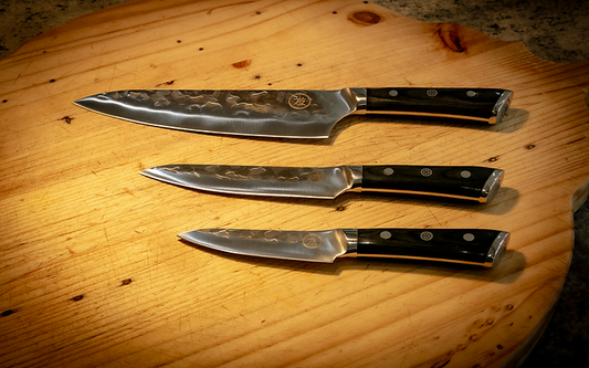 Japanese kitchen knives hand made